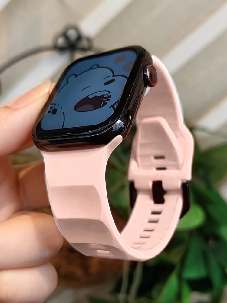 NEW Design Ocean Strap For Apple Watch Ultra 3/2/1 49mm 46mm 42mm 40-41-45mm 44mm Bracelet iWatch serie 11-10 9 8 7 6 5 SE3 band