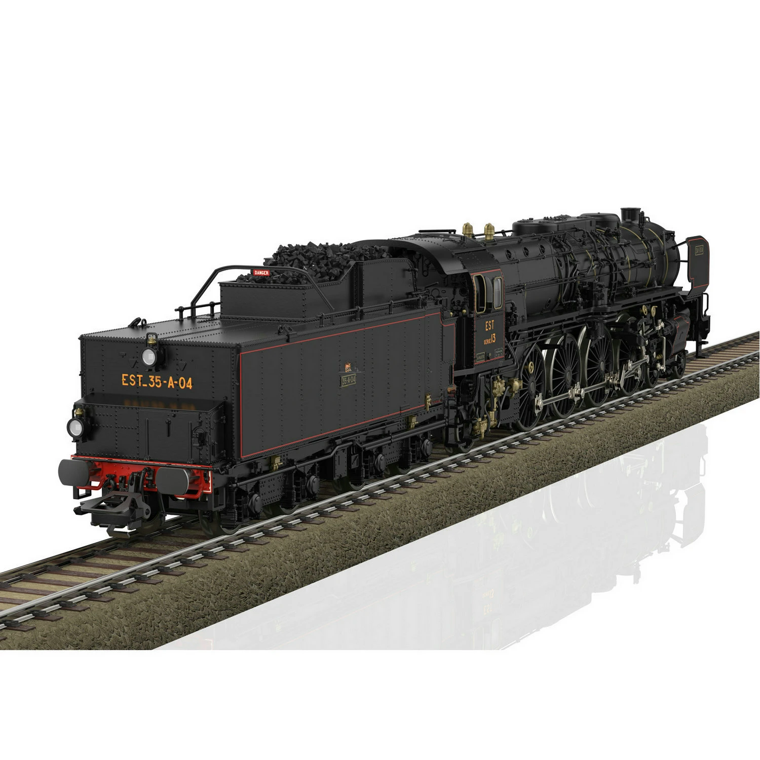 TRIX Train Model HO Type 1/87 25241 CLASS13 Digital Sound and Smoke Effect Steam Orient Express SNCF Rail Car Toy