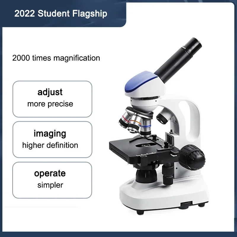 Elementary school junior high school students children science hd bacteria experiment set optical non-10,000 times home use