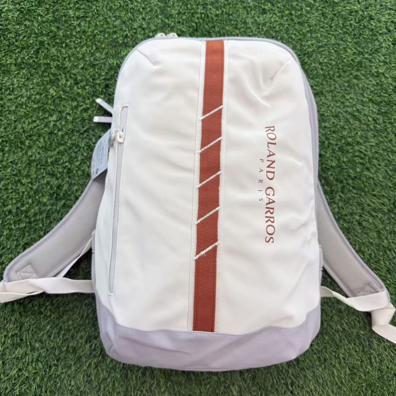 Wilson New Tennis Backpack Super Tour French Open Large Capacity Sports Tennis Racquet Bag with Separate Shoe Compartment