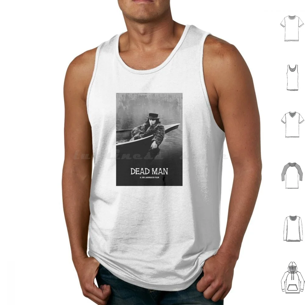 Dead Man Tank Tops Print Cotton Movie Film Cinema Hollywood Minimal Oscar Drama Comedy Horror Dead Man Depp