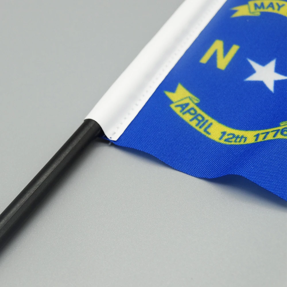 North Carolina Desk Flag 4x6inch Conference Negotiation Flag Product Display Office Top Desk Ornaments Flags