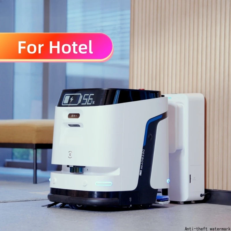 2026 Hot SellingSmart Hotel  Vacuum Cleaner with Vacuuming and Dust Mopping Functions for Hotels and Hospitality Spaces