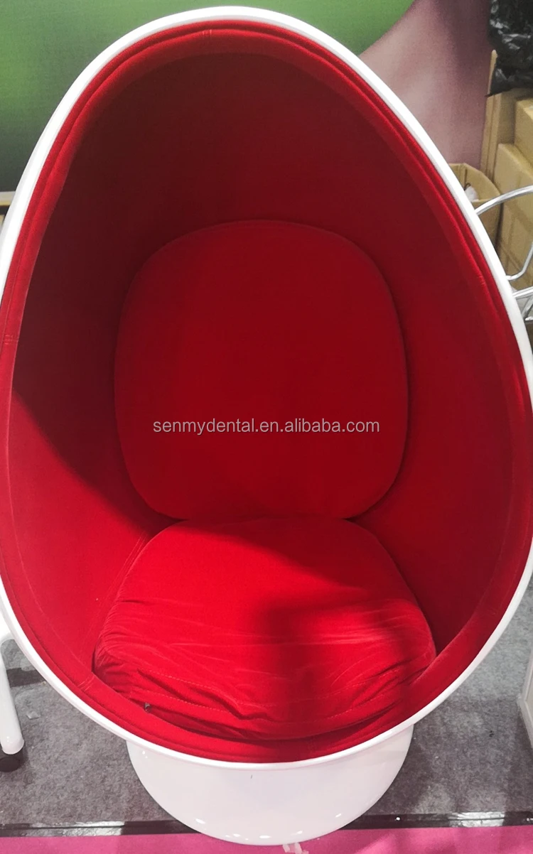 Beauty- Egg Chair With Ottoman For Teeth Whitening Salon