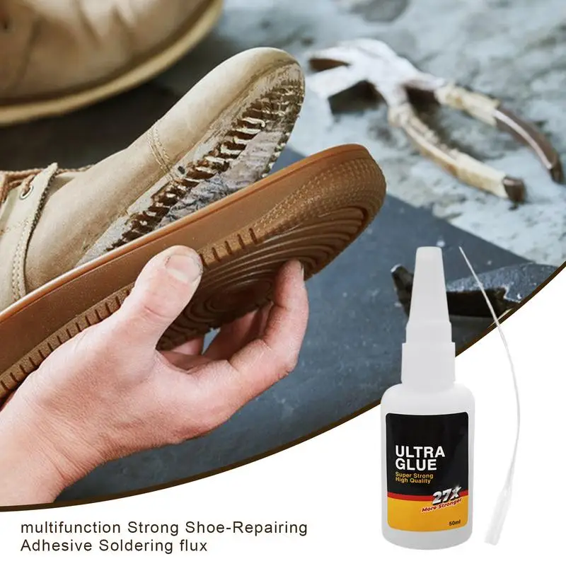 Craft Glue Shoe-Repairing Adhesive Strong Adhesive High-Strength Glue Instant Bonding Glue For Crafts Projects Metal Wood