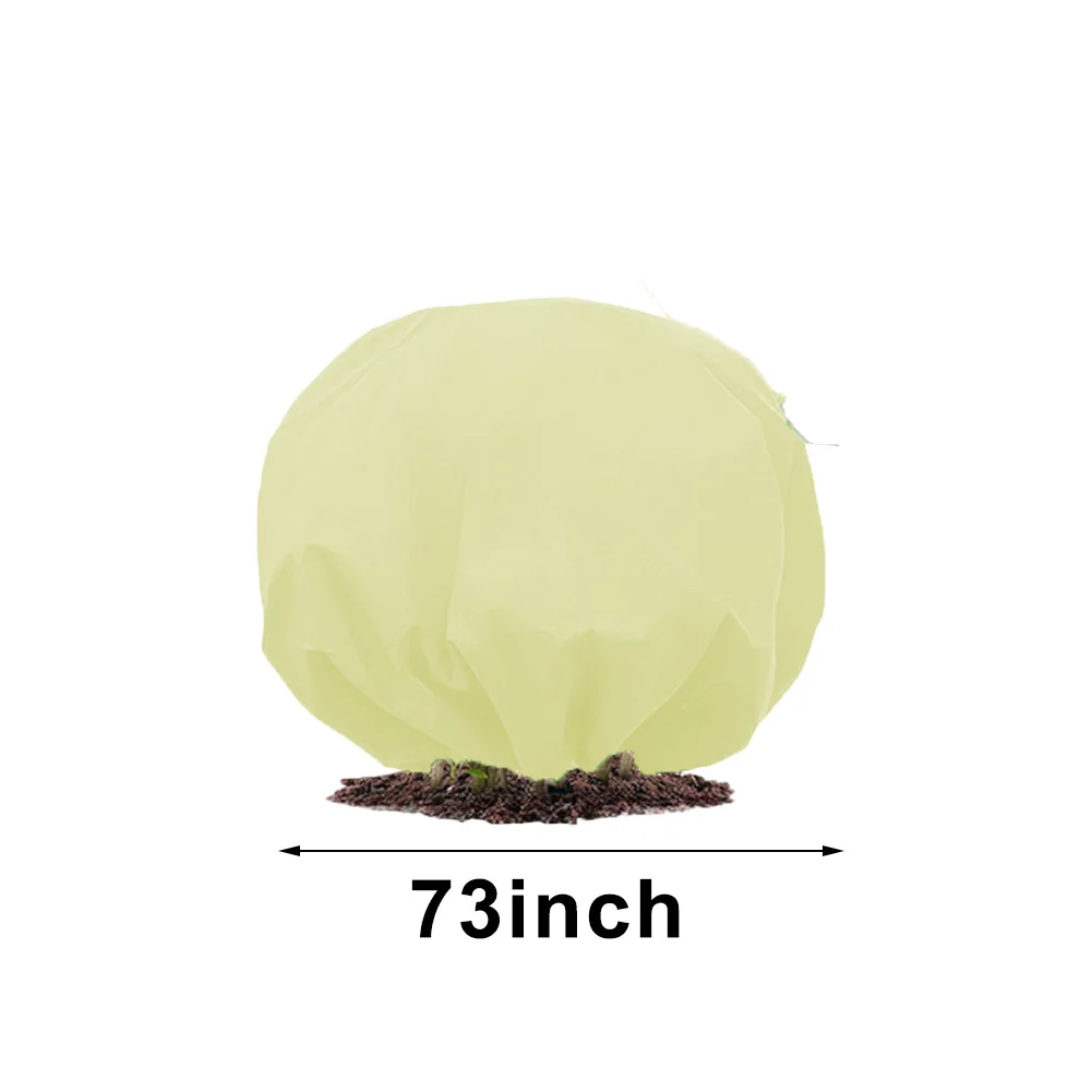 

Cold Protection Plant Frost Cover Thick Non-woven Fabric Air And Moisture Circulation Lightweight Design Easy To Use