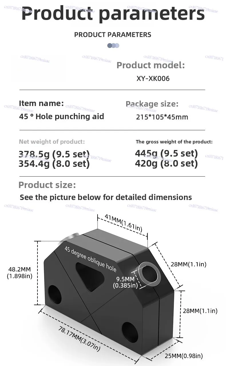 New Multifunctional Woodworking Drilling Assist, Punch Positioner Household Tools Woodworking Positioning Tools
