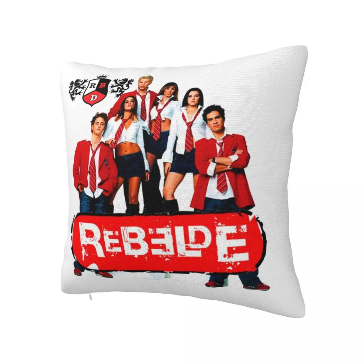 RBD Pillow Cover Choir Mexico Rebelde Funny Pillow Case Soft Custom DIY Cushion Cover Pillowcases For Wedding Party Home Decor