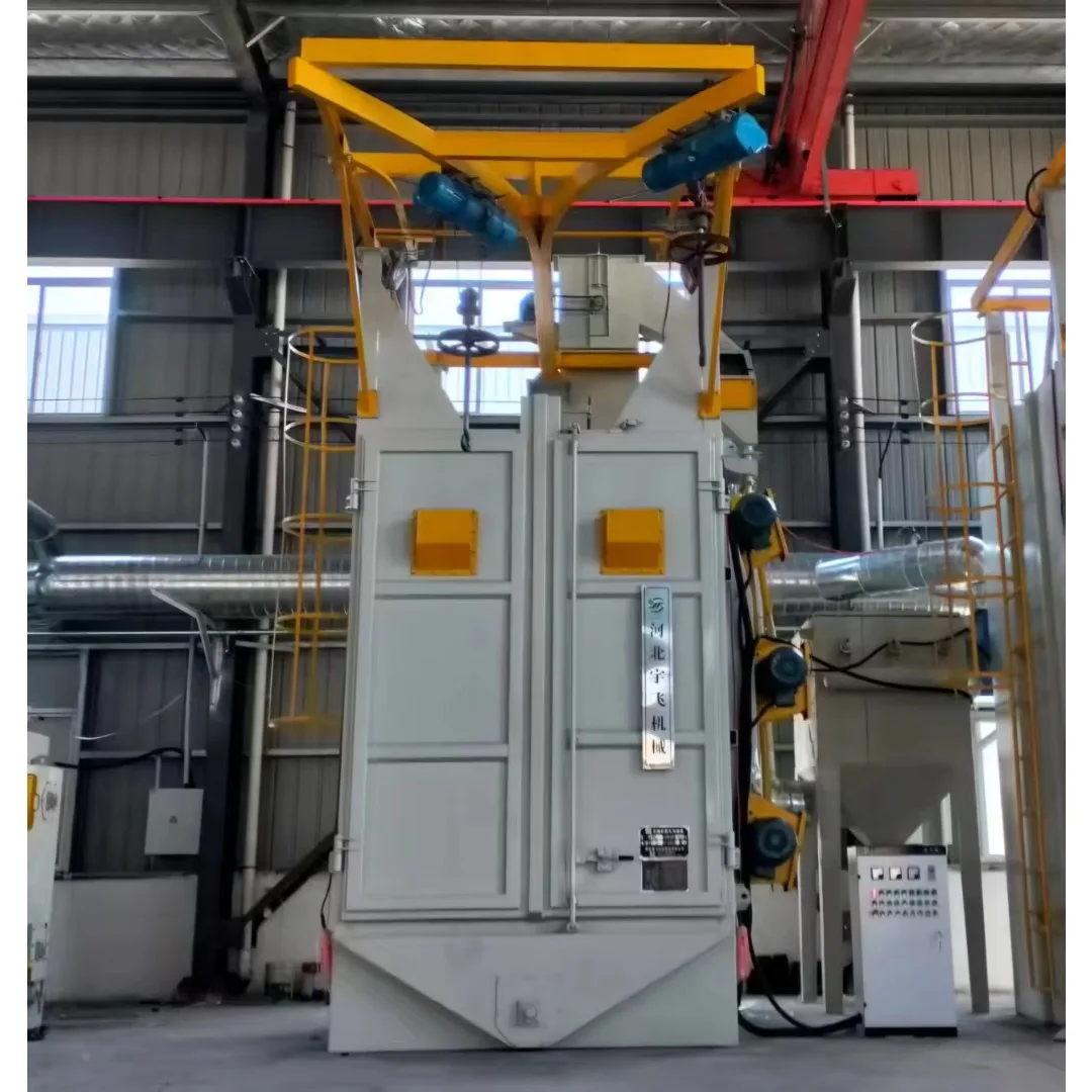 ISO Approved Premium Hook Hanger Type Shot Blasting Machine Abrasive Shot Blasting Machine for Industrial Applications