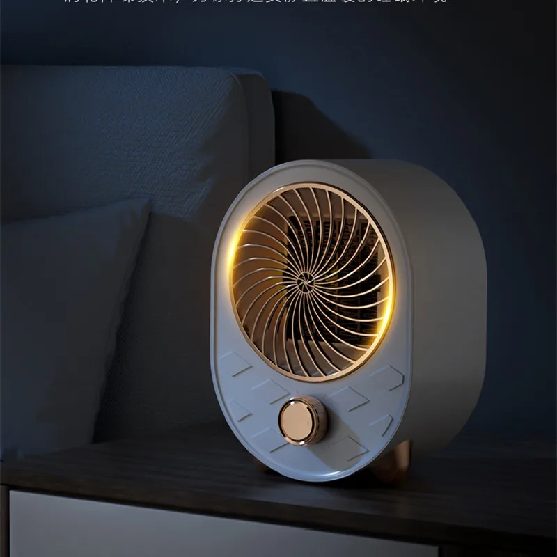 2022 New Electric Fan Heater 1000W Multifunctional Fan Cooler Fan Household Warmer 220V Heating Warmer For Room Office Warm Heat