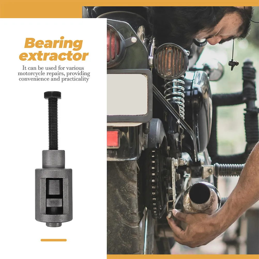 

2Pcs Motorcycle Bearing Removal Puller Kit High Strength Bearing Disassembly Tool for DIY Motorcycle Maintenance Repair Work