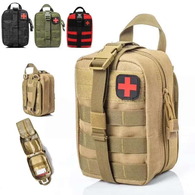 Tactical First Aid Kits Medical Bag Emergency Outdoor Hunting Car Camping Molle Survival Tool  Pouch Organizer Bag