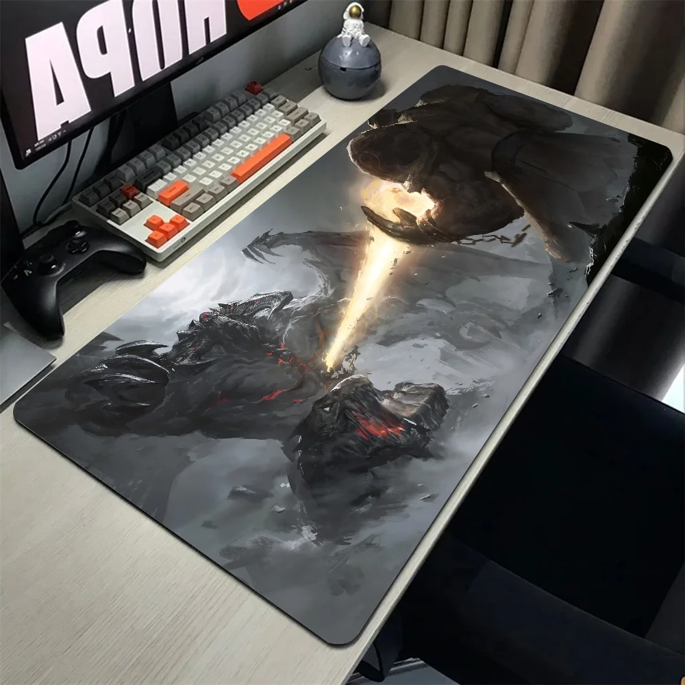 Yu Gi Oh Game Mousepad Mouse Mat Desk Mat With Pad Gaming Accessories Prime Gaming XXL Keyboard Pad Stitch Padding Mat