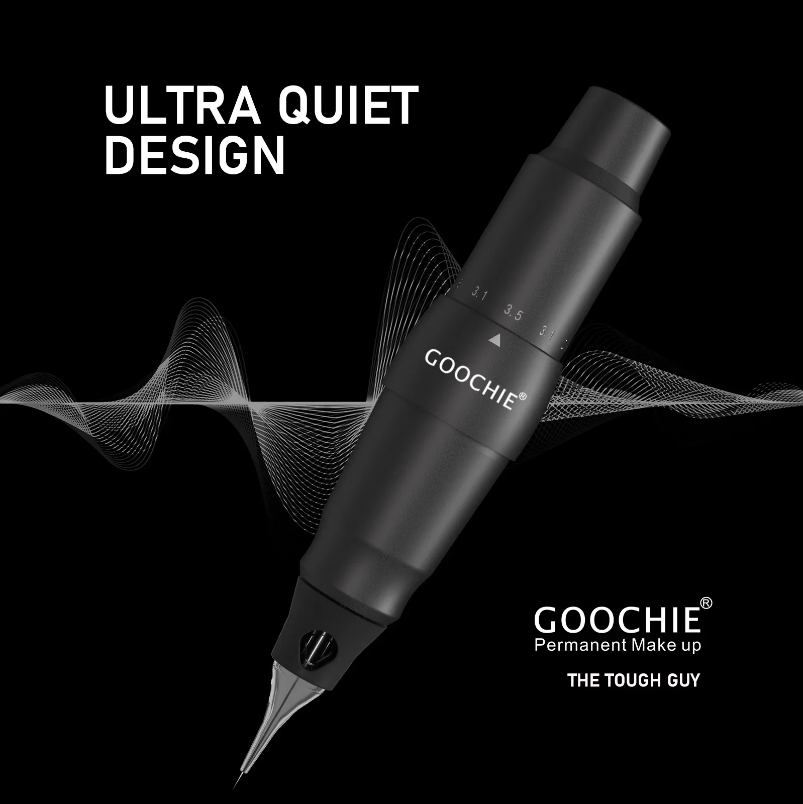 GOOCHIE PMU SMP brushless motor permanent makeup tattoo machine universal tattoo gun