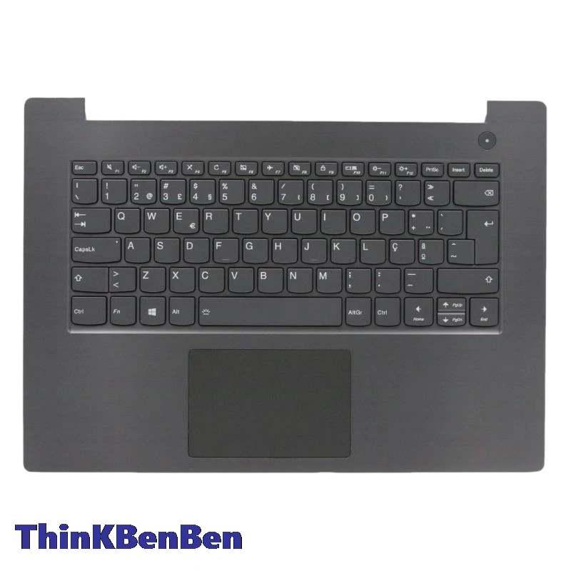 PT Portuguese Iron Gray Keyboard Upper Case Palmrest Shell Cover For Lenovo V330 14 14IKB 14ISK 14ARR 5CB0Q64375