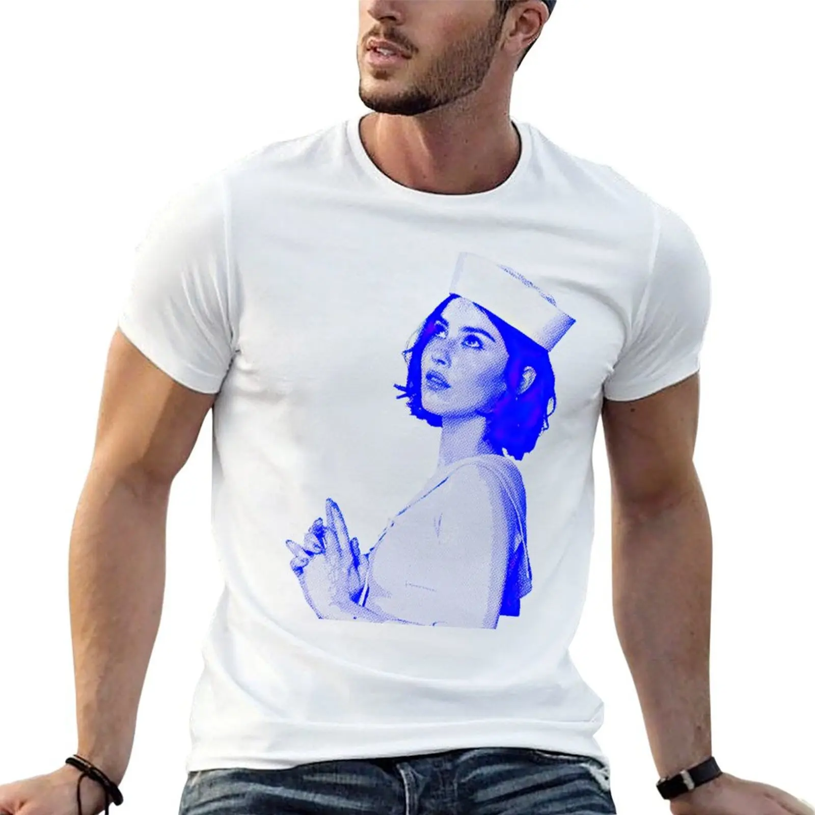 

Risk Sailor Portrait T-Shirt anime t shirts oversize t shirts for man cotton soft T-Shirt