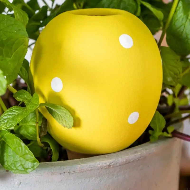 Ceramic Auto Watering Spikes For Potted Plant Moistures Control Gardening Tool Artistic Ceramic Water Dispenser X3UC
