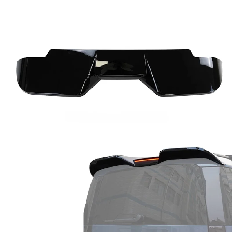 High Quality OEM Clip-on ABS Rear Trunk Spoiler Wing Exterior Accessories Fit Defender 90 110 130 Auto Modified Parts
