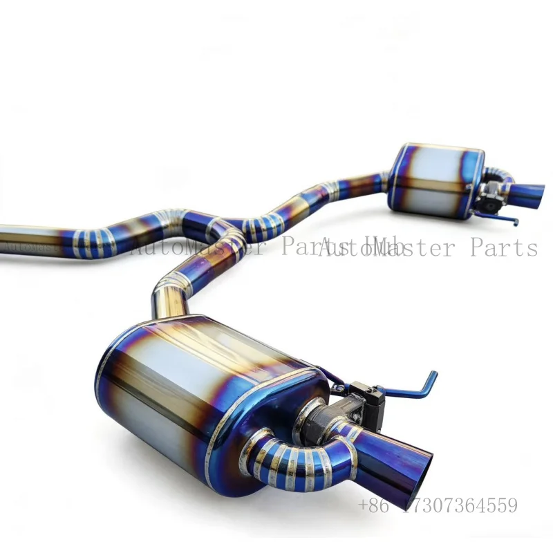 

Подходит для Audi A4 B9 2.0T: Выхлопная система из титанового сплава с клапаном, глушитель Cat-Back, труба выхлопной системы с клапаном для повышения производительности автомобиля, оптом