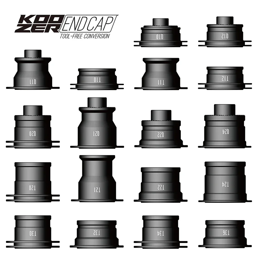 

Koozer Hub Endcap 23 New XM490 460 450 Repair Parts 5x100 9x100 10x135 QR 15x100 12x142mm THRU 12x135 110 148 Converter Adapter