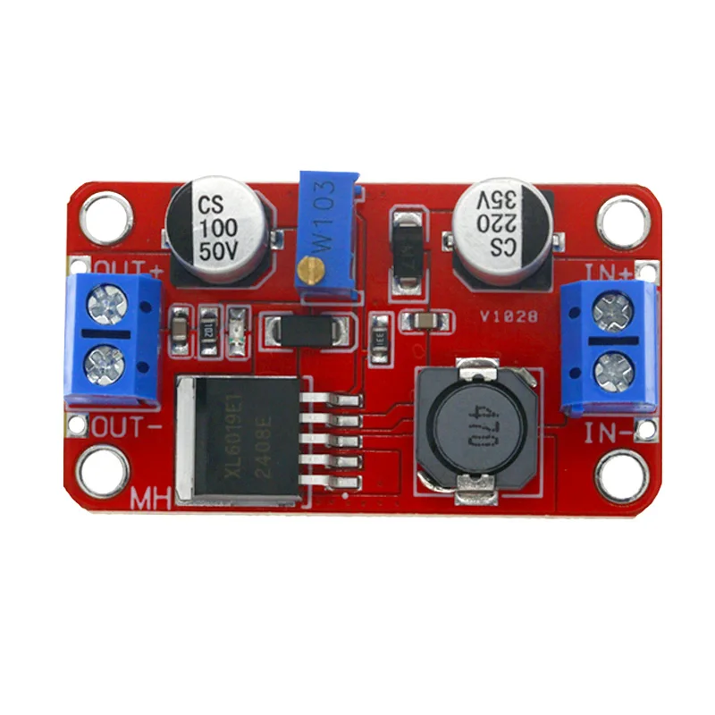 Conversor de energia 5a-35v para 5v/6v/9v/12v/24v xl6019