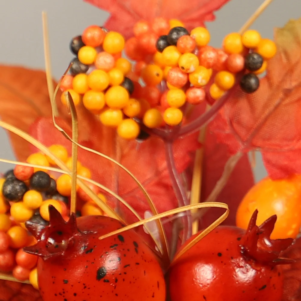 Couronnes d'Automne, Accessoires Décoratifs, Ornement Citrouille, Vêtements de Bonbons Artificiels pour Bébé