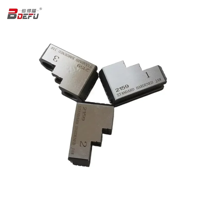 Global Compatible Hard Jaw for Hydraulic Chuck with Universal Mounting System and Durable Construction