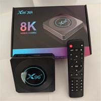 X96 X4 Android 11 TV BOX Amlogic S905X4 Smart 4K 8K 5G Dual Wifi BT HD 4G 64G 32G AV1 RGB Light Media Player Set Top Box TV BOX