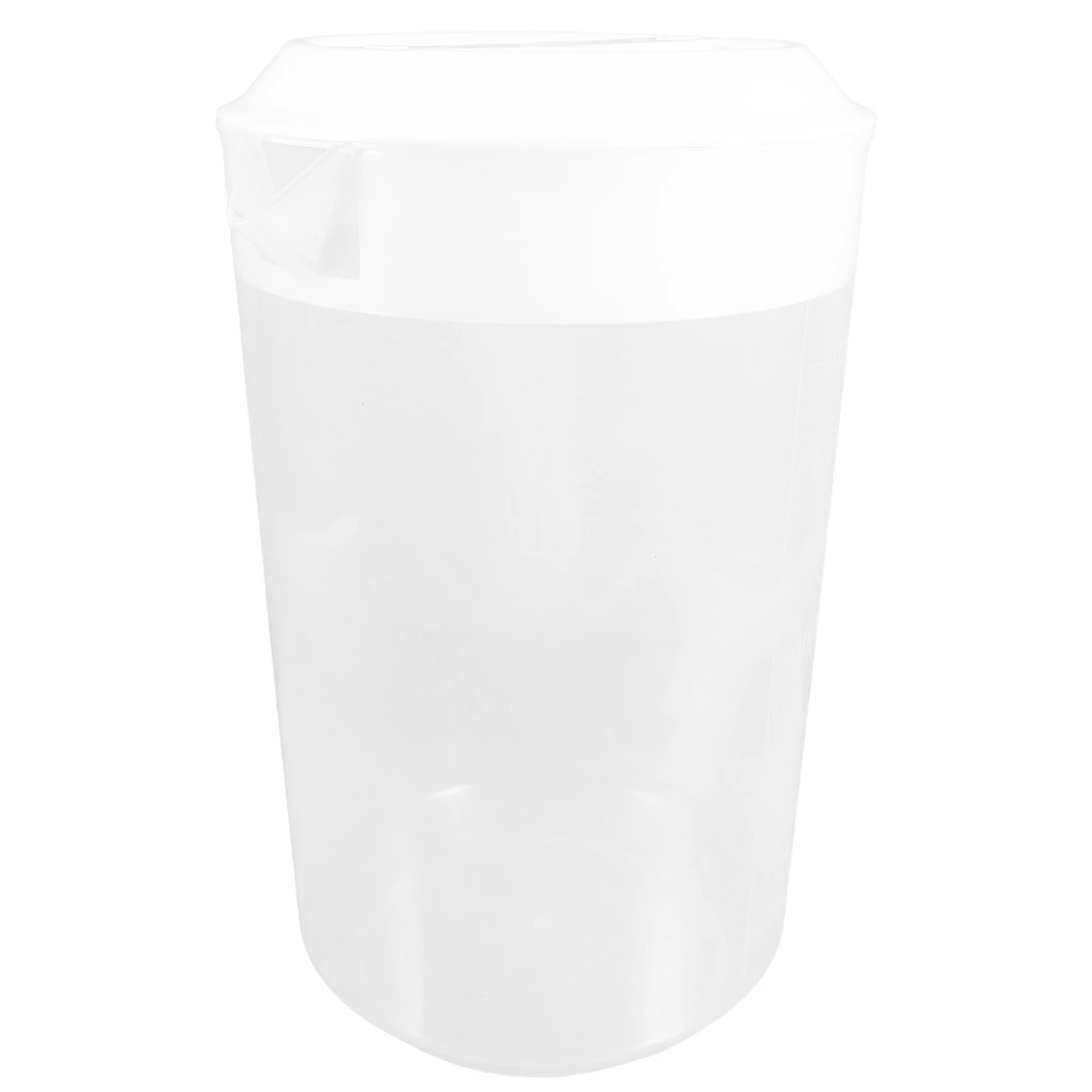 Jarra de agua fría de gran capacidad, hervidor de plástico, jarra de cocina con escala, tetera de flores, tapa para bebida, jarras de hielo de Pp