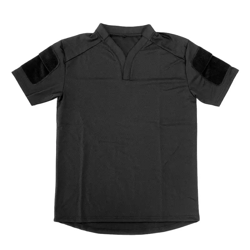 Outdoor Quick Dry Tactics Short Sleeve T-Shirt Tactical style T-shirt collar