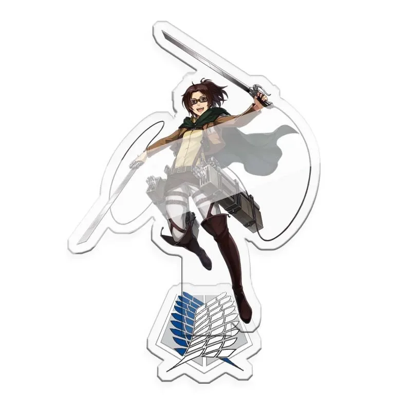 Attack on Titan Anime Figure Double Sided Acrylic Stand Model Plate Desk Decor Standing Sign Gifts for Friend Shingeki no Kyojin