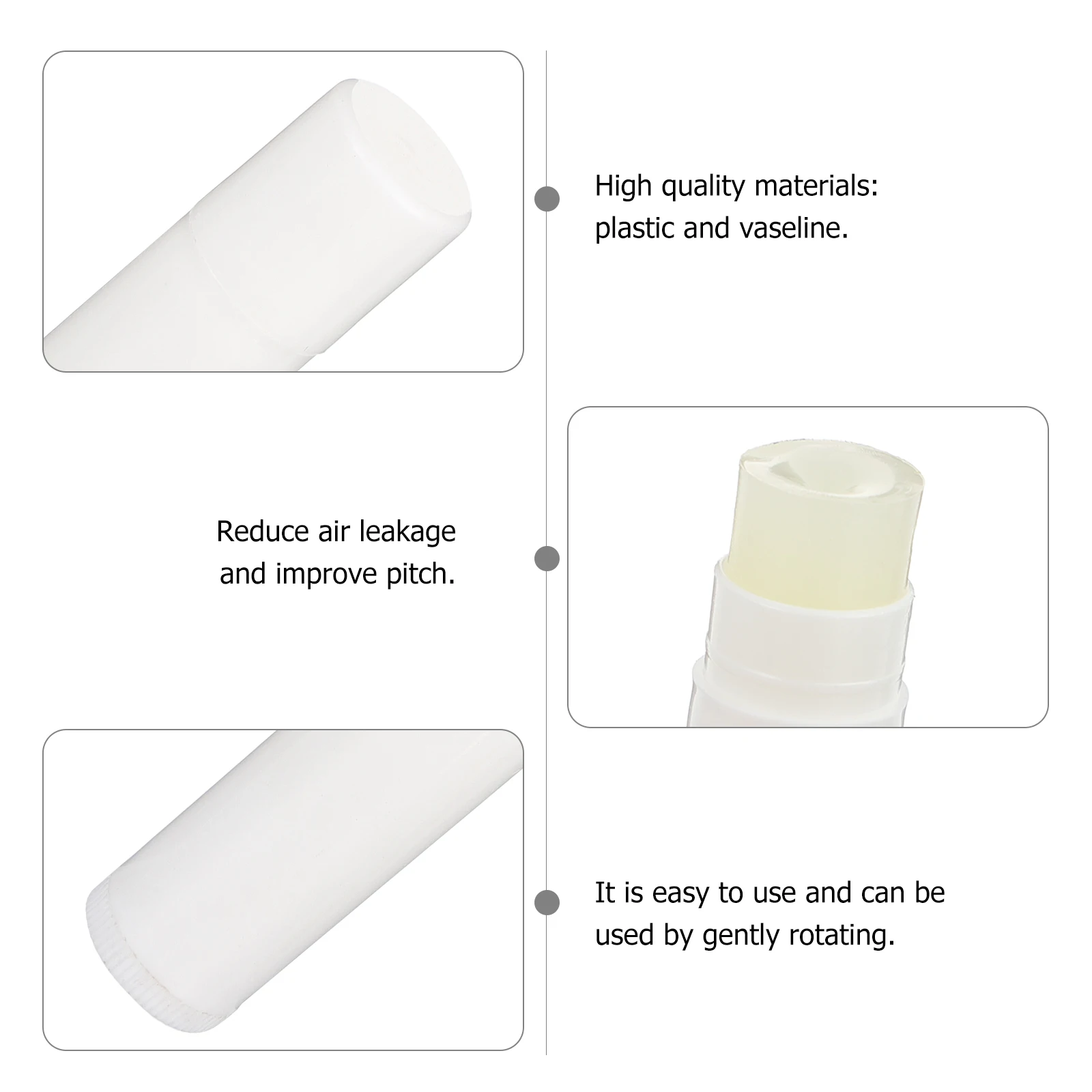 

5 Pcs Cork Paste Grease Saxophone Lubricate Cream for Supplies Flute Accessories Corks