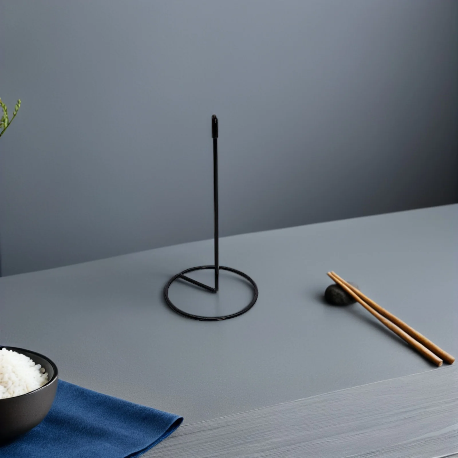 

Desk Receipt Spike Paper Holder Straight Stainless Steel Rod Bill Organizer Receipt Note Ticket Holder for Office Restaurant