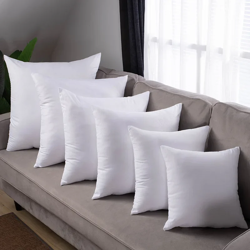 Non-woven Fabric Pillow Inserts Soft Memory Rebound 40x40cm Home Chair Sofa Cushion Core 30x50cm 40x60cm Bed Pillow Core