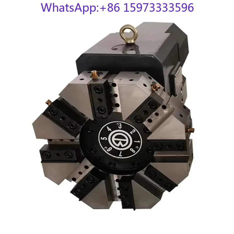 Lathe CNC Rotary Tool Turret XWD120‑6 6 Station Quick Change Tool Post Turning Machine Processing Equipment Replacement Fitting