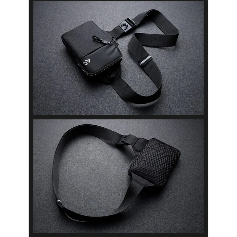 Neue Sport-Brusttasche für Herren, Kleiner Rucksack für Damen, Messenger-Tasche, Handytasche, Modische Mini-Umhängetasche – Detail 8
