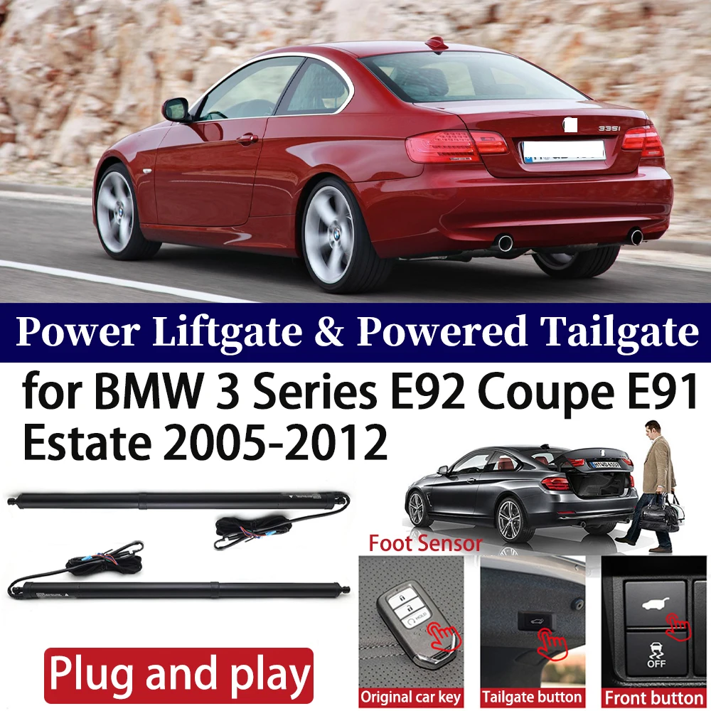 

for BMW 3 Series E92 Coupe E91 Estate 2005-2012 Car Auto Power Electric Tailgate Liftgate Trunk Closer System Boot Lift Motor