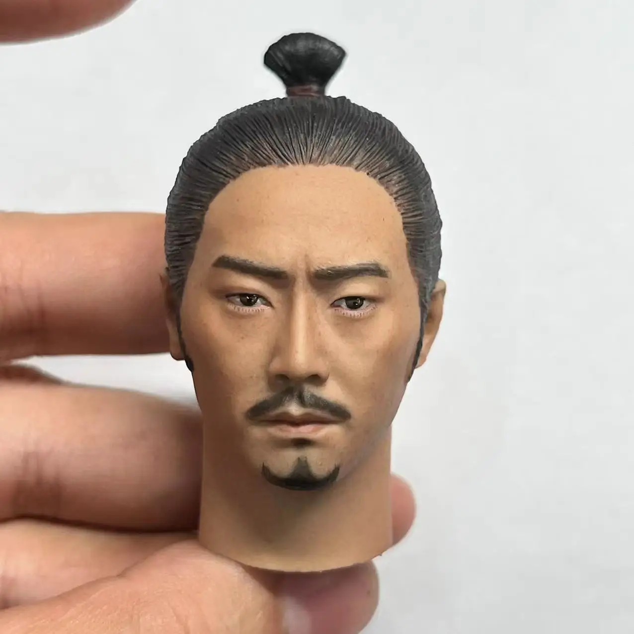 Japanese Samurai  1/6 Head Sculpture  Anime Delicate Painted  1/6 Toys Ancient Model Fit 12\