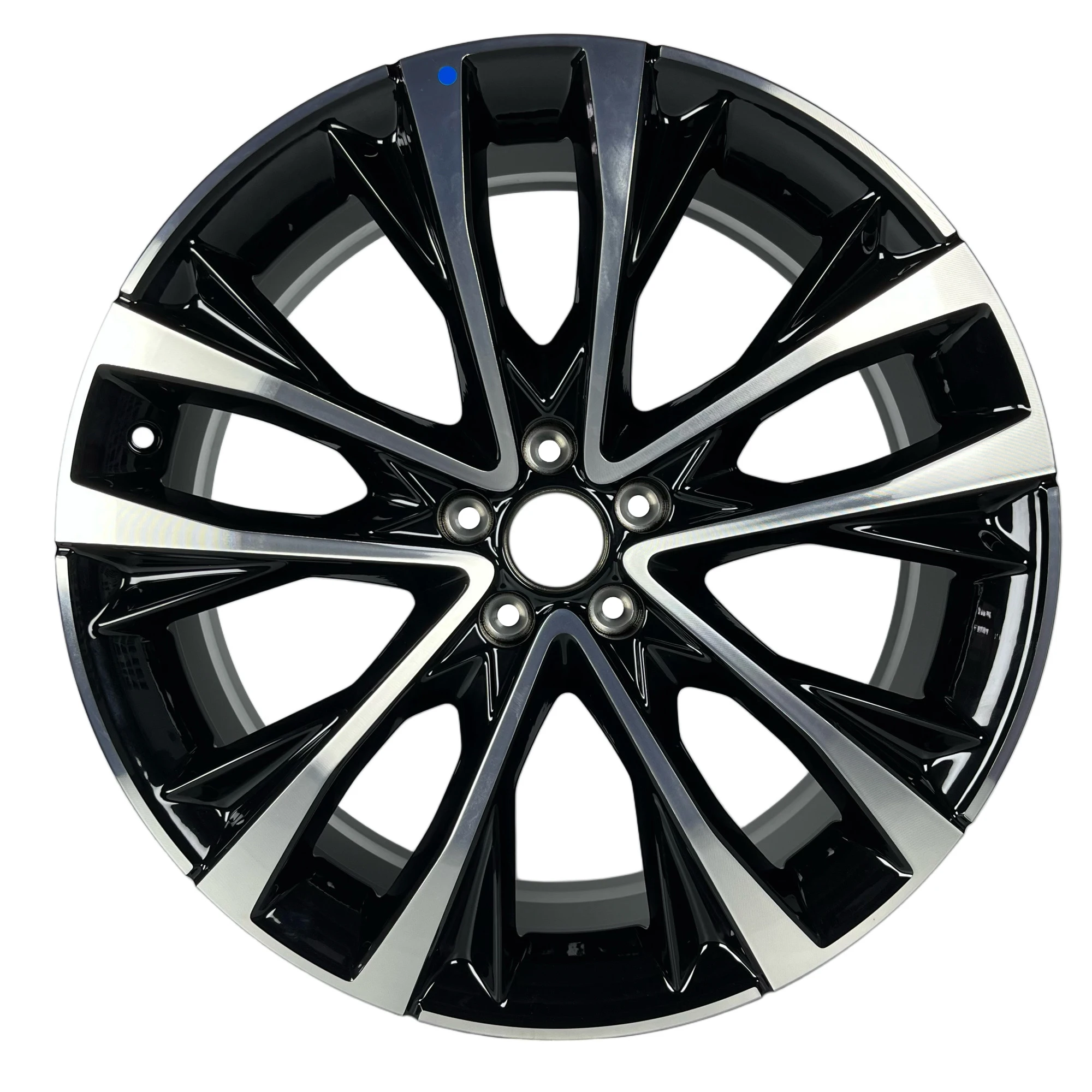 

Jetour X70 Plus 20-inch Aluminum Alloy Five Spoke Wheel Rim OEM Part Brand-New Black Finish Part Number F18-3101010AD Offset