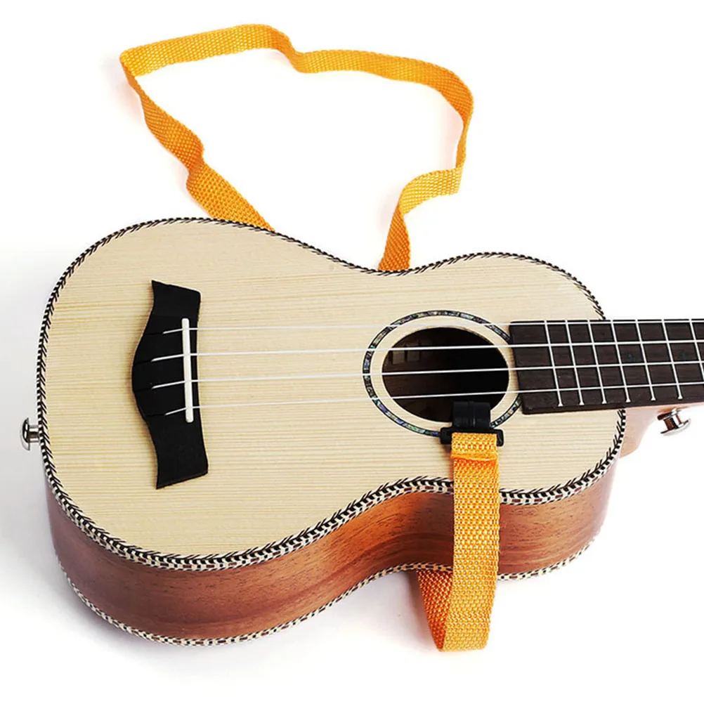 

12pcs Ukulele Shoulder Strap Universal Belt Guitar Mount Stainless Steel Durable Lightweight No Drill Buckle Accessory Rope
