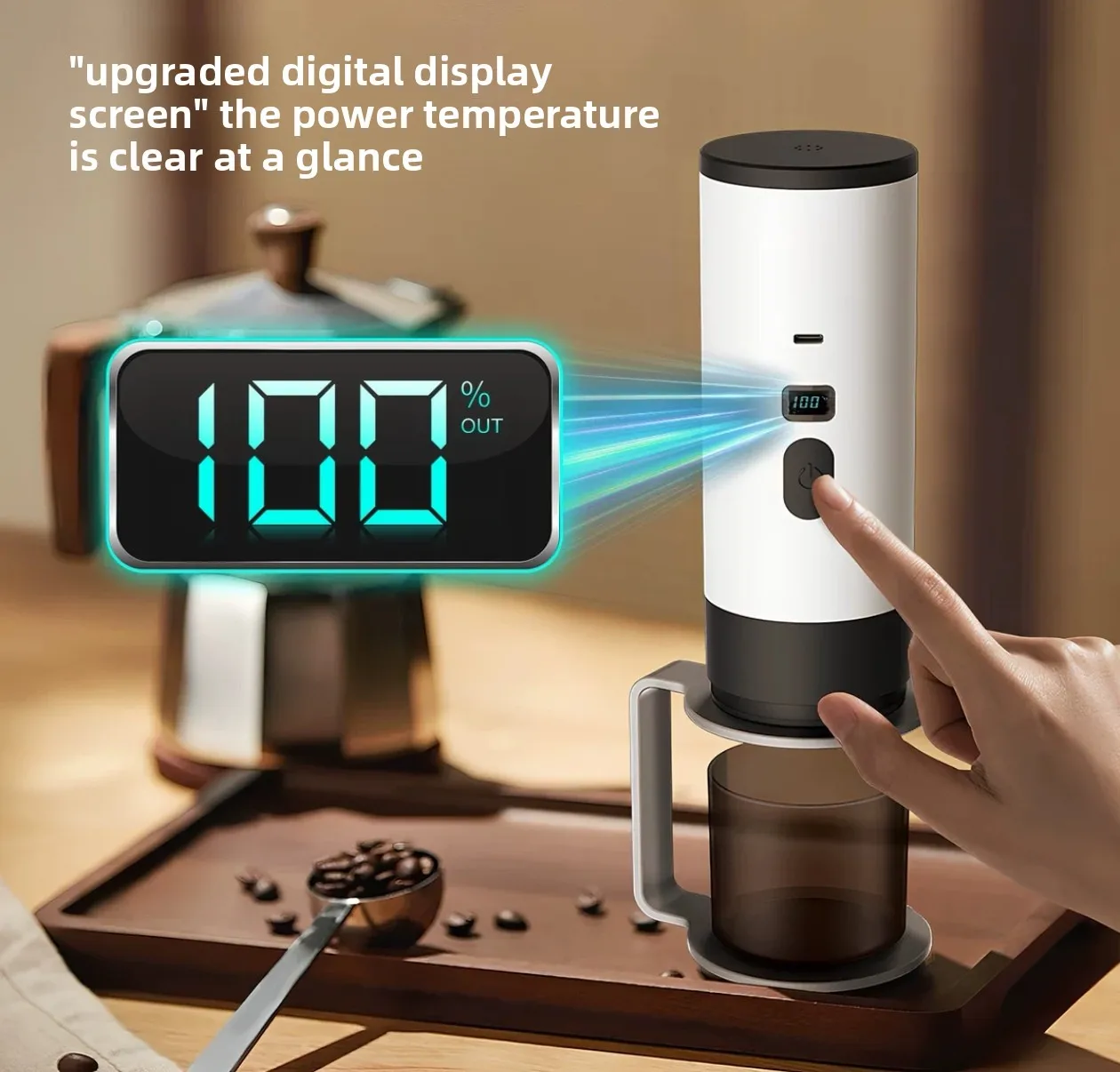 

Portable Mini 3 - in - 1 Capsule Coffee Machine for Home and Car Use Fully Automatic and Semi - Automatic Italian Style