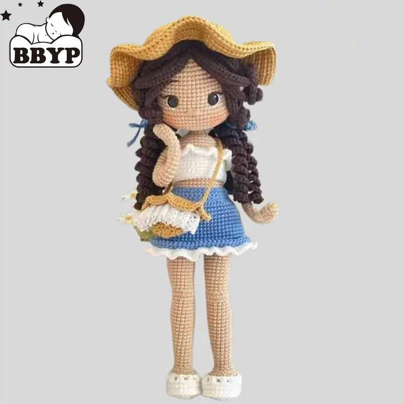 

Handmade Knitting Doll Crochet Maya Girl Doll Crochet Dolls For Home Accessories Pattern Craft Toy Ornaments