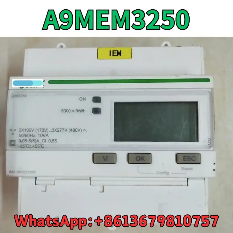 Used Electricity meter A9MEM3250 test OK Fast Shipping