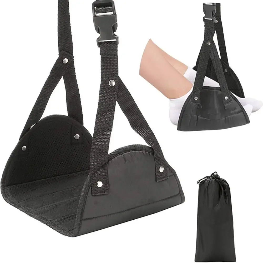 하이 퀄리티 폼으로 만든 휴대용 발 받침대, 비행기 발받침, 여행 발받침 휴대 가능 발 받침대, 높이 조절 가능 발 받침대