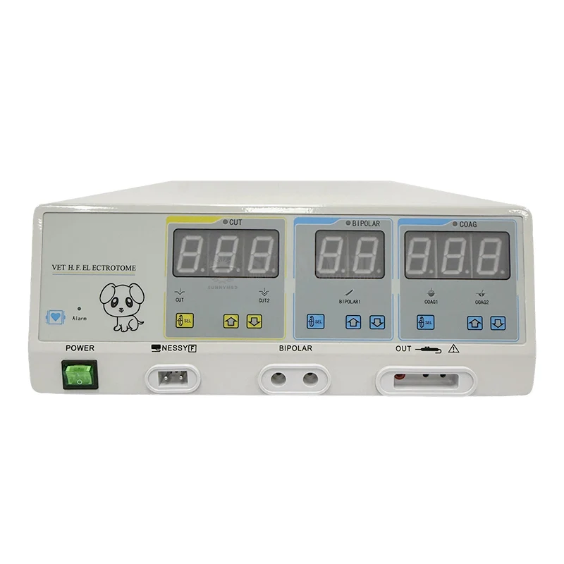 SY-I085 獣医電気外科用発電機 200 ワット出力電力双極凝固高周波電気メス電気外科ユニット