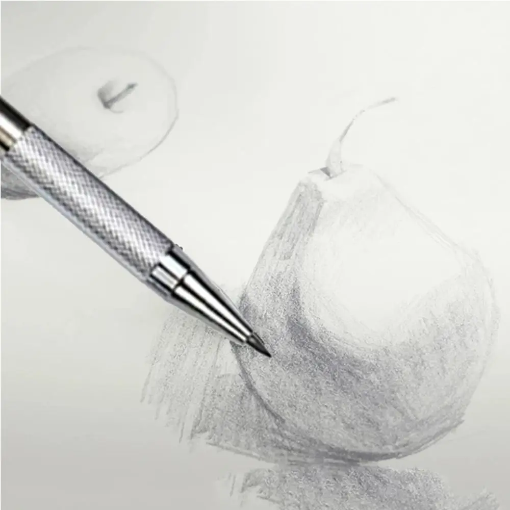 

0,3/0,5/0,7/0,9/1,3/2,0 мм механический карандаш для рисования, пишущий инструмент, эскиз, комиксы, дизайн, автоматический карандаш, металлический карандаш для эскизов