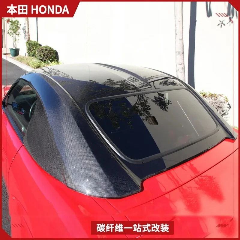 

Подходит для модифицированных деталей Honda S2000, жесткая верхняя крышка из углеродного волокна, крышка крыши кабриолета, крышка крыши окна