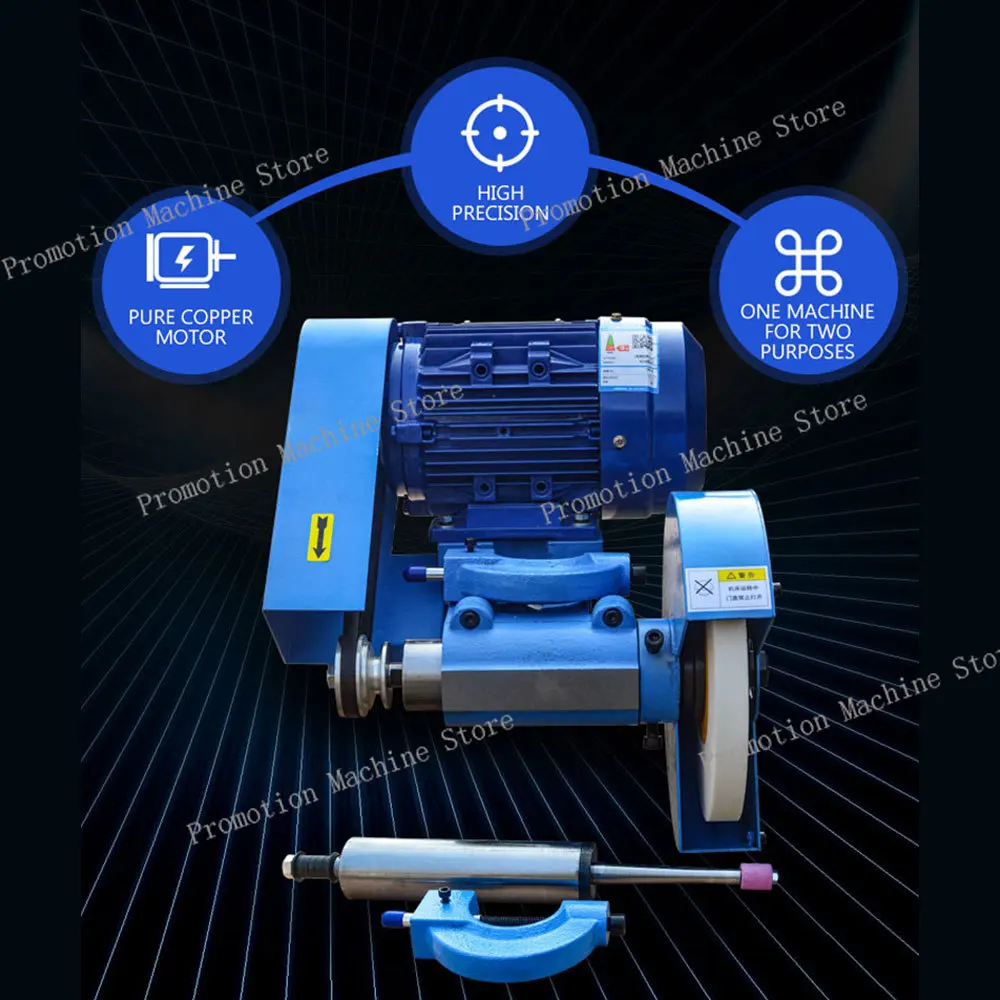 GD-125 1.1kw مخرطة القطر الداخلي والخارجي طاحونة رأس مطحنة داخلية خارجية صغيرة ثقب داخلي طاحونة 2025 جديد