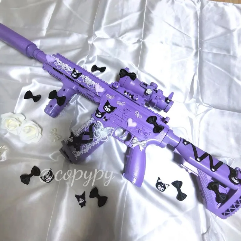 Sanrio Hello Kitty Cosplay Gun Cinnamoroll My Melody Kuromi Cosplay Weapon Props Model JK Props for Photo Shoots