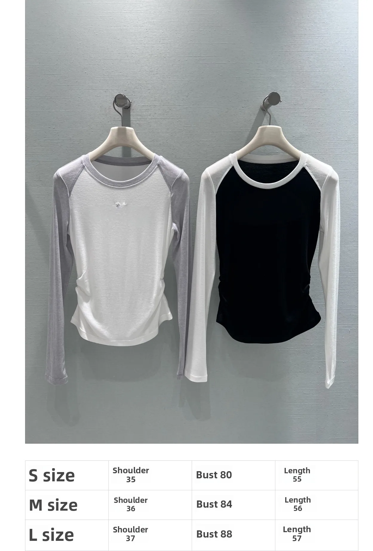 

Slim Fit Color Blo Long Sve round Ne Knitted Top Simple Base Layer irt Women's Faion New Arrival Basic Sle